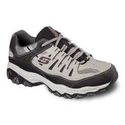 Skechers® Afterburn M-Fit Men's Athletic Shoes 14 Skechers® Afterburn M-Fit Men's Athletic Shoes -Men's Skechers Shoes Shop 1504017 Gray Black