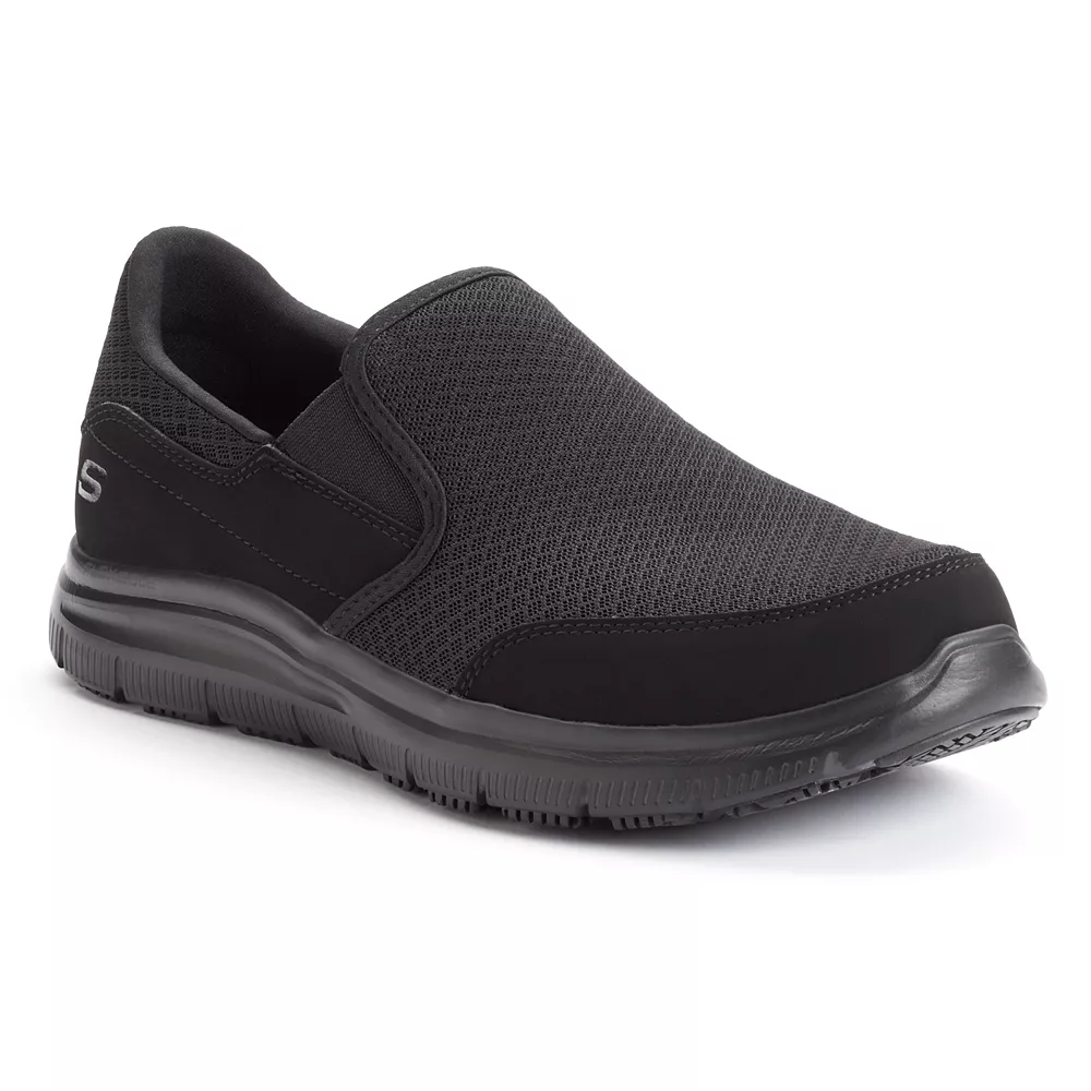 Skechers® Work Relaxed Fit Flex Advantage McAllen Men's Slip-Resistant Shoes 3 Skechers® Work Relaxed Fit Flex Advantage McAllen Men's Slip-Resistant Shoes