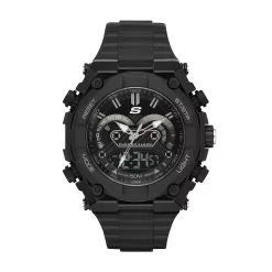 Skechers Men's El Segundo Analog-Digital Silicone Watch