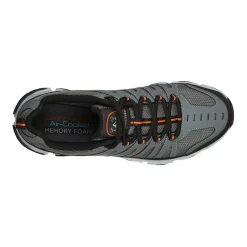 Skechers® Relaxed Fit Crossbar Men's Water-Resistant Trail Walking Shoes -Men's Skechers Shoes Shop 3796253 ALT4