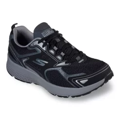 Skechers® GOrun Consistent Men's Sneakers -Men's Skechers Shoes Shop 3961602 Black Gray