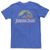 Men's Jurassic Park Deep Red Fire Colors Logo Graphic Tee -Men's Skechers Shoes Shop 4222704 Royal Heather