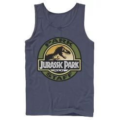 Men's Jurassic Park Staff Icon T-Rex Skeleton Tank Top -Men's Skechers Shoes Shop 4235065 Navy