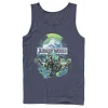 Men's Jurassic World Velociraptor Collage Logo Tank -Men's Skechers Shoes Shop 4246381 Navy