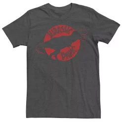 Men's Jurassic Park T-Rex Red Outline Distressed Tee