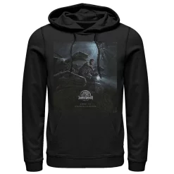 Men's Jurassic World Owen Ride Raptor Movie Poster Sweatshirt