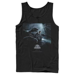 Men's Jurassic World Owen Raptors Poster Tank