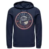Men's Jurassic World Retro Clever Girl Circle Logo Hoodie -Men's Skechers Shoes Shop 4394731 Navy