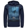 Men's Jurassic World Mosasaurus Movie Poster Hoodie -Men's Skechers Shoes Shop 4394737 Navy