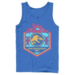 Men's Jurassic World Isla Nebular Gene Dept. Badge Tank -Men's Skechers Shoes Shop 4394744 Royal