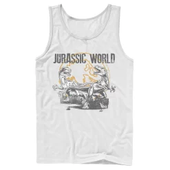 Men's Jurassic World Distressed Raptor Battle Tank