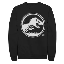 Men's Jurassic World: Fallen Kingdom Paint Splatter Logo Sweatshirt -Men's Skechers Shoes Shop 4394823 Black