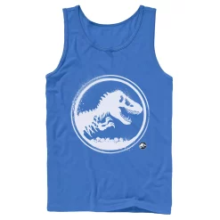 Men's Jurassic World: Fallen Kingdom Paint Splatter Logo Tank -Men's Skechers Shoes Shop 4394825 Royal