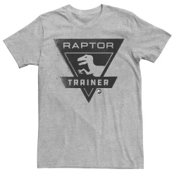 Men's Jurassic World Raptor Trainer Simple Logo Tee 5 Men's Jurassic World Raptor Trainer Simple Logo Tee -Men's Skechers Shoes Shop 4395103 Athletic Heather