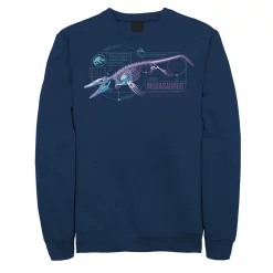Men's Jurassic World Mosasaurus Skeleton X Ray Sweatshirt