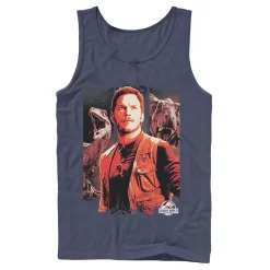 Men's Jurassic World Two Owen and Dinosaurs Red Hue Panel Portrait Tank 5 Men's Jurassic World Two Owen and Dinosaurs Red Hue Panel Portrait Tank -Men's Skechers Shoes Shop 4395197 Navy