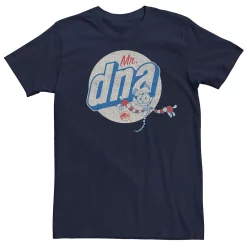 Men's Jurassic World Vintage Mr. DNA Logo Tee -Men's Skechers Shoes Shop 4395216 Navy