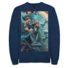 Men's Jurassic World Two Owen Claire Movie Poster Sweatshirt 1 Men's Jurassic World Two Owen Claire Movie Poster Sweatshirt -Men's Skechers Shoes Shop 4395802 Navy