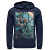 Men's Jurassic World Two Owen Claire Movie Poster Hoodie 2 Men's Jurassic World Two Owen Claire Movie Poster Hoodie -Men's Skechers Shoes Shop 4395803 Navy