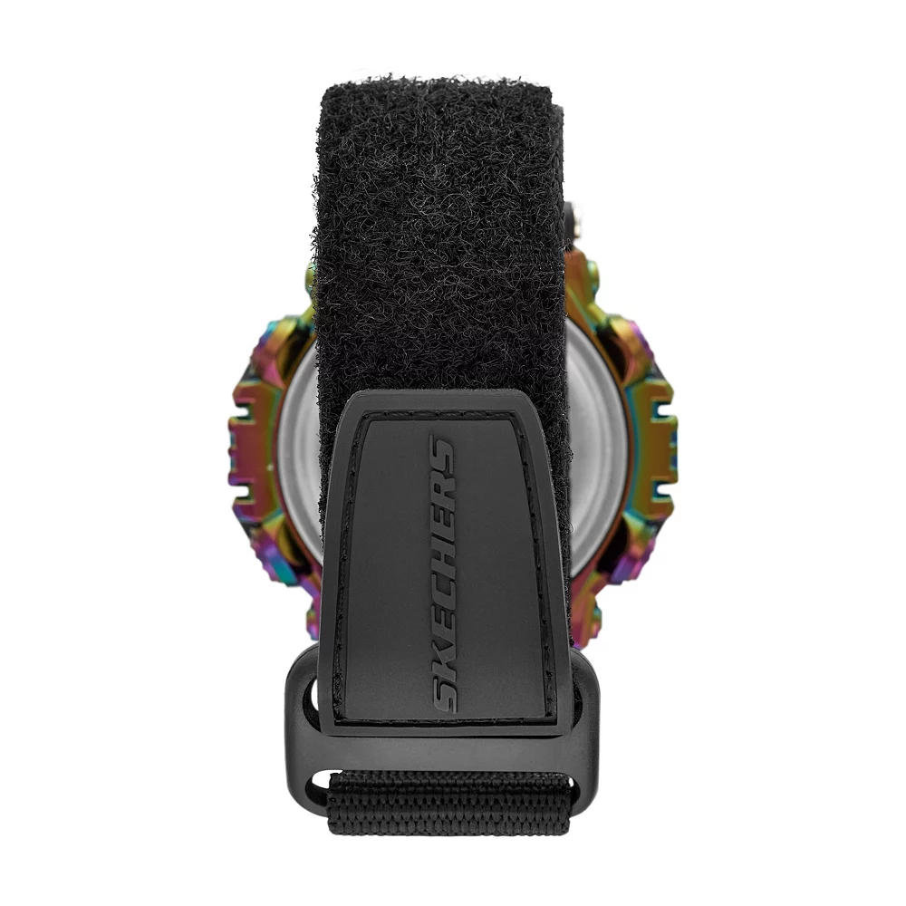 Skechers® Men's Keats Digital Nylon Strap Chronograph Digital Watch 4 Skechers® Men's Keats Digital Nylon Strap Chronograph Digital Watch - Image 2