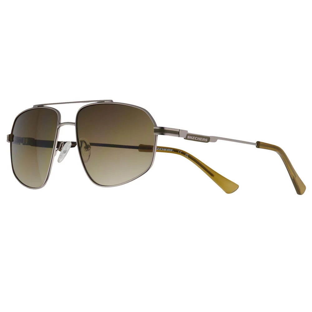 Men's Skechers® 58 mm Oversized Navigator Sunglasses 1 Men's Skechers® 58 mm Oversized Navigator Sunglasses