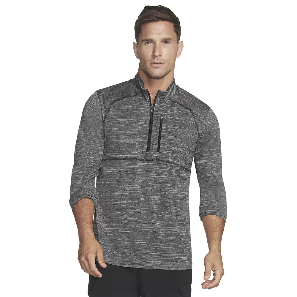 Men's Skechers® On the Road 1/4 Zip 3 Men's Skechers® On the Road 1/4 Zip